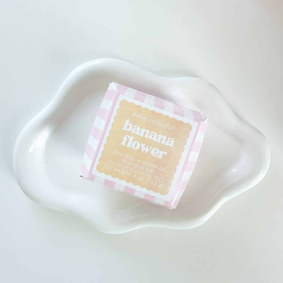Banana Flower Shampoo Bar